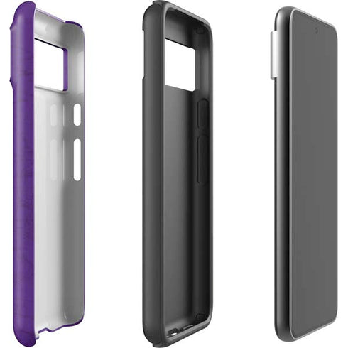 NBA Los Angeles Lakers Purple Primary Logo Google Pixel 8 Pro Impact Case